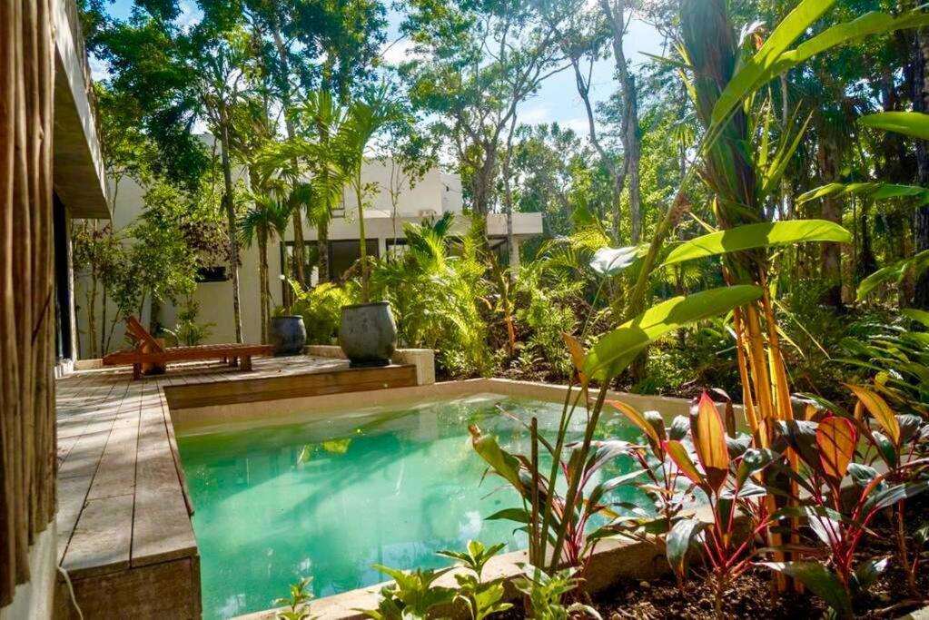 Villa Xuncari In The Heart Of The Jungle トゥルム エクステリア 写真